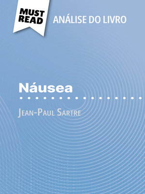 cover image of Náusea de Jean-Paul Sartre (Análise do livro)